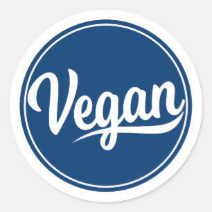 Adesivo Círculo Vegan