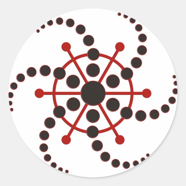 Adesivo círculo VII (Frente)