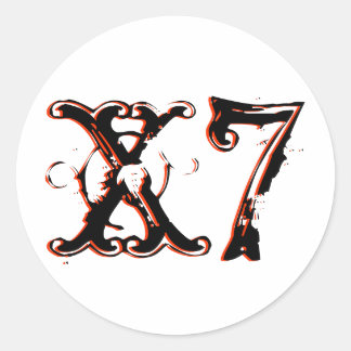 Adesivo Círculo X7