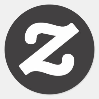 Adesivo Círculo ZazzleZ