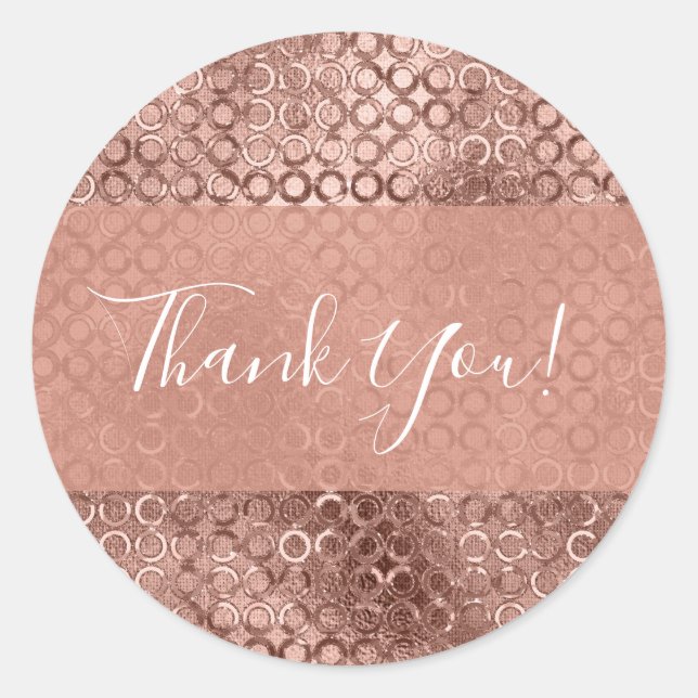 Adesivo Círculos Dourados Rosa Brilhantes Luxo Brilho (Frente)