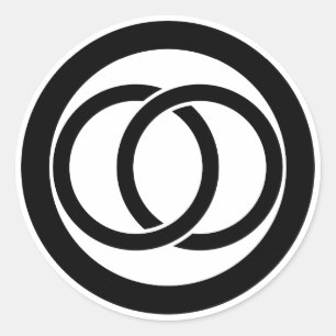 Adesivo Círculos ligados no círculo