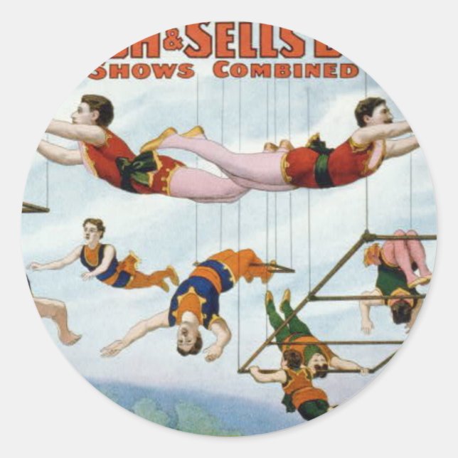 Adesivo Circus Trapeze (Frente)