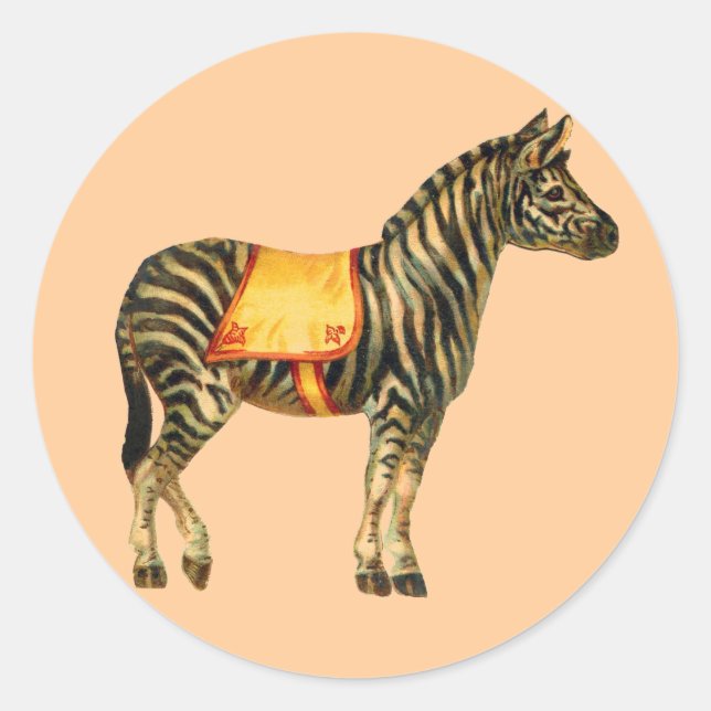 Adesivo Circus Zebra Sticker (Frente)