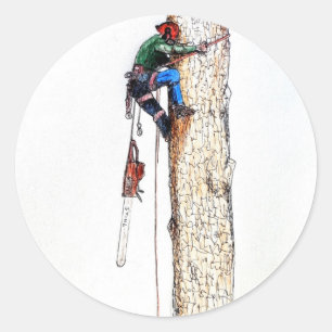Adesivo Cirurgião Árvore Arborist