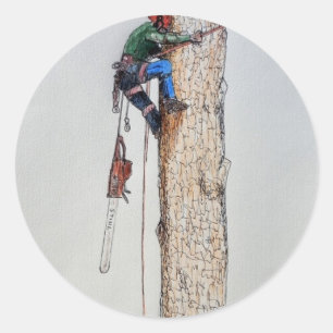 Adesivo Cirurgião Árvore Arborista