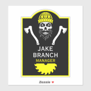 Adesivo Cirurgião Árvore Arborista