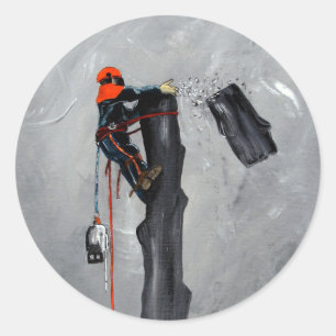 Adesivo Cirurgião Árvore Arborista de Natal presente Anive