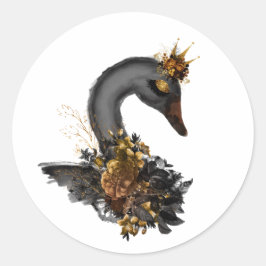 Adesivo Cisne Negro