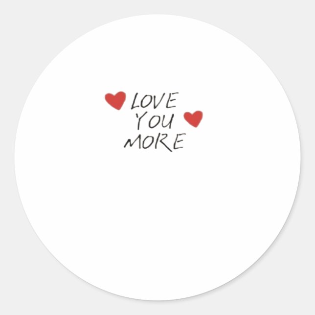 Adesivo Citação de Amor Mais Minimal Design  (Frente)