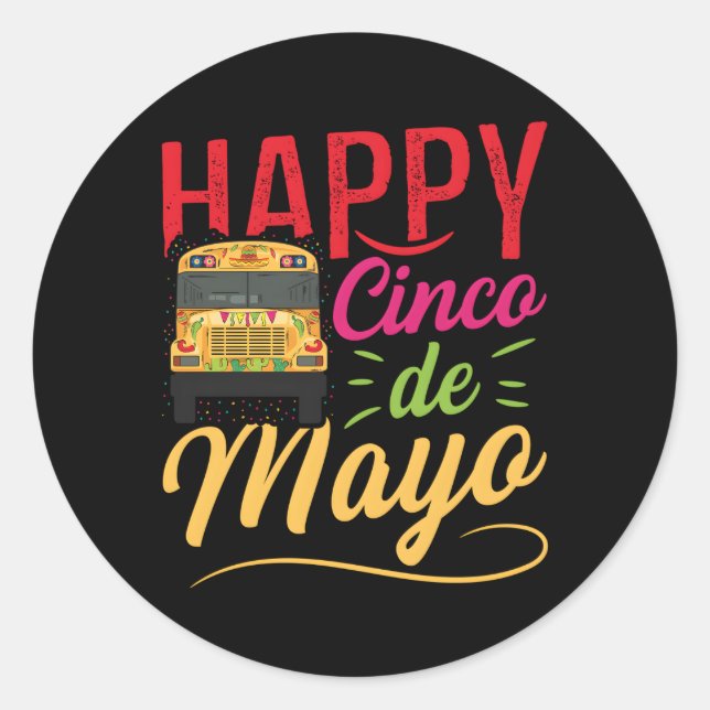 Adesivo Citação De Barramento De Camper Para Um Motorista  (Frente)