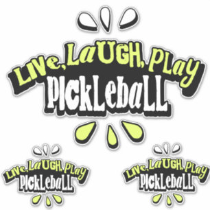 Adesivo Citação de Pickleball