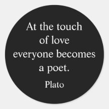 Citação de Platão; O Toque do Amor
