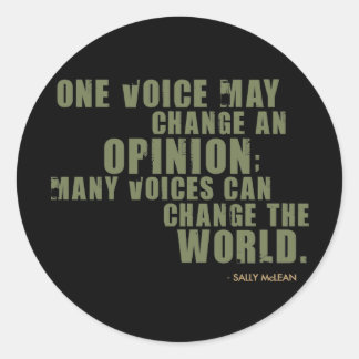 Adesivo Citação de Sally McLean