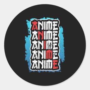 Adesivo citação do amante de animação engraçado cosplay ot