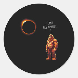 Adesivo Citação do Eclipse Solar do Pé-Grande Abril