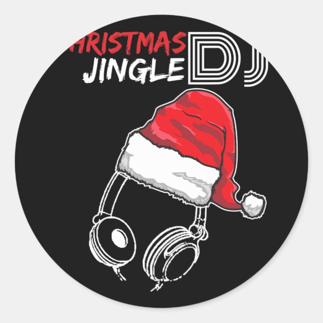 Adesivo Citação Do Jingle De Natal - Presente Engraçado (Frente)