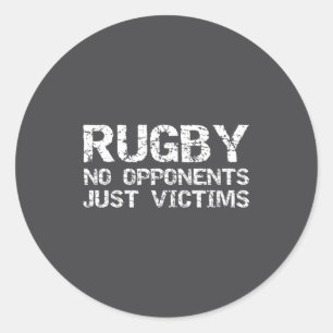 Adesivo Citação engraçada de Rugby para homens Rugby Sem O