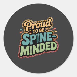 Adesivo Citação Engraçado do Chiropractor Gift Spine Healt