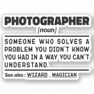 Adesivo Citação Legal de humor Fotografia do Noun