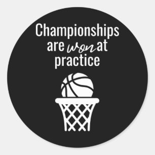 Adesivo Citação Motivada de Basquete