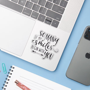 Adesivo Citação Preta Significativa