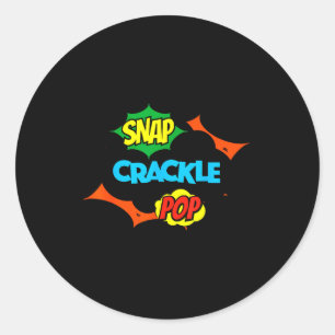 Adesivo Citação Retro Divertida Snap Crackle P Relax Meme