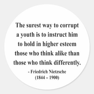 Adesivo Citações 2a de Nietzsche