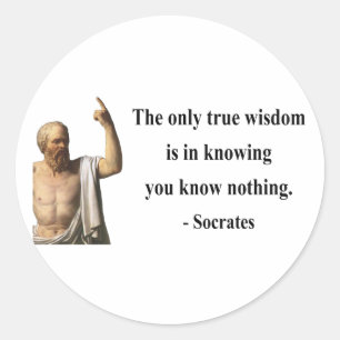 Adesivo Citações 3b de Socrates