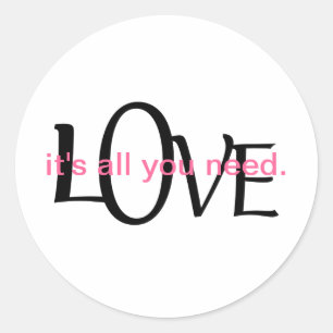 Adesivo Citações bonitos do amor