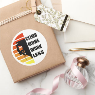 Adesivo Citações de escalada motivacional