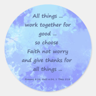 Adesivo Citações de Escrituras de Bíblia Inspiracional