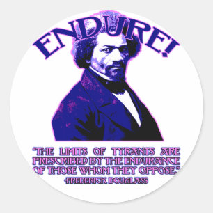 Adesivo Citações de Frederick Douglass: Os limites de