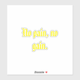 Adesivo Citações de Motivação GYM E Castanho Claro