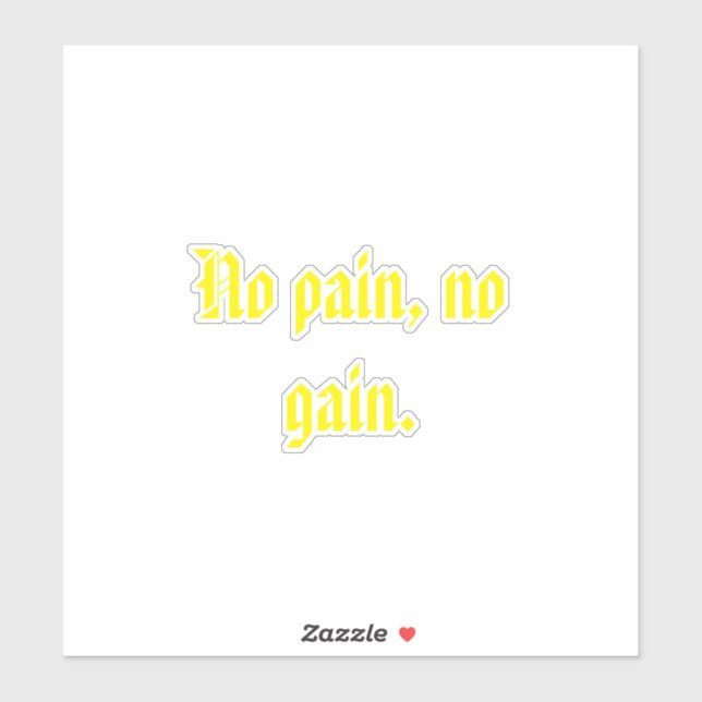 Adesivo Citações de Motivação GYM E Castanho Claro (Folha)