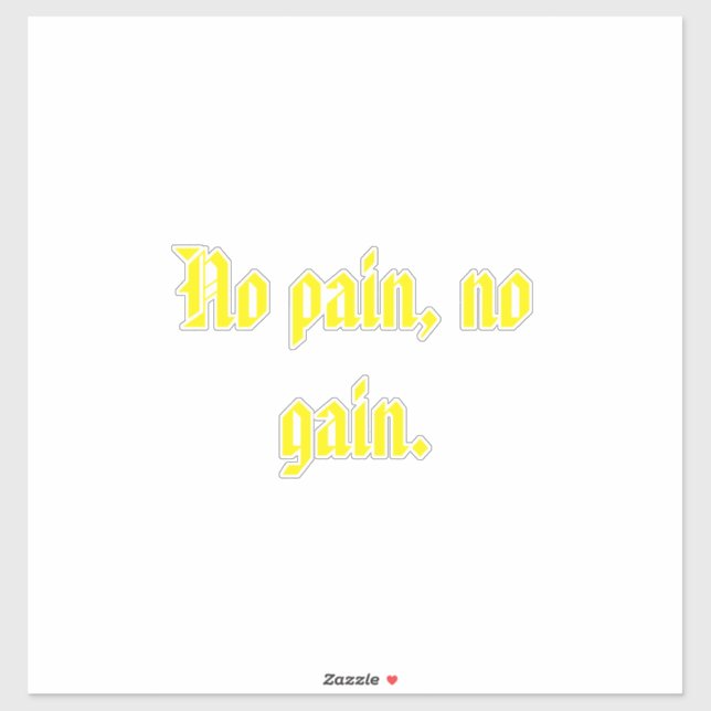 Adesivo Citações de Motivação GYM E Castanho Claro (Folha)