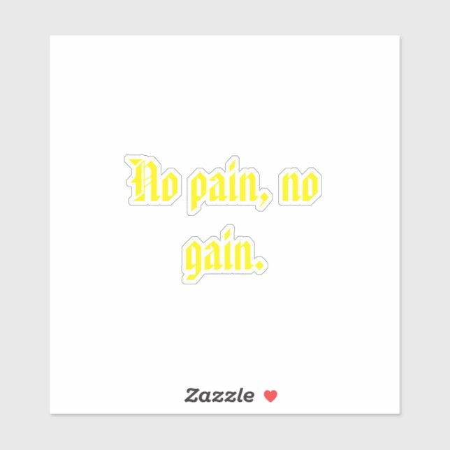 Adesivo Citações de Motivação GYM E Castanho Claro (Folha)