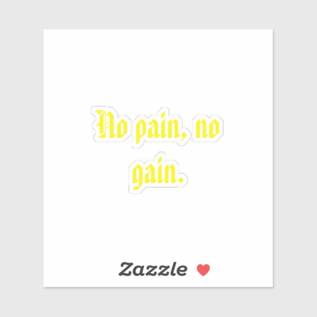 Adesivo Citações de Motivação GYM E Castanho Claro (Folha)