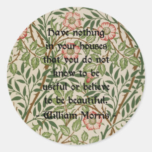 Adesivo Citações de William Morris