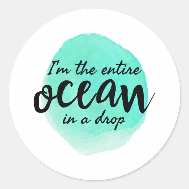 Adesivo citações motivacionais matinais e inspiradoras (Frente)