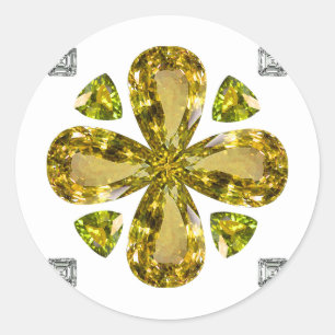 Adesivo Citrine Clover
