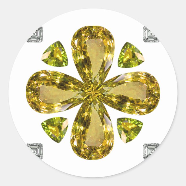 Adesivo Citrine Clover (Frente)