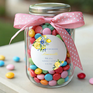 Adesivo Citrus Homemade Limoncello Lemon Favores do casame