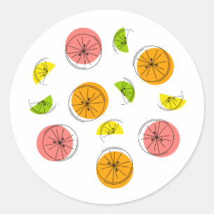 Adesivo Citrus Multi-adesivo redondo