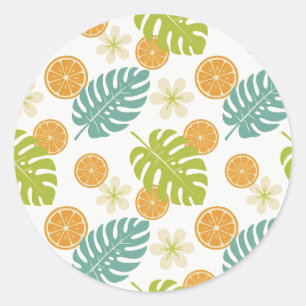 Adesivo Citrus Tropical
