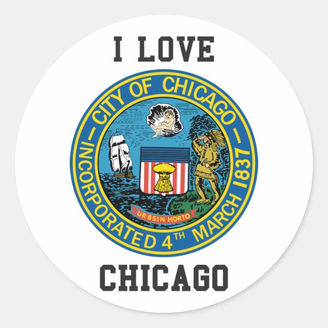 Adesivo City of Chicago Seal (Frente)