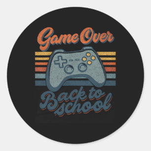 Adesivo Ck Gamer De Volta à Escola Crianças Professores Ga