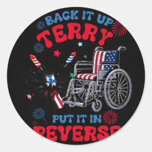 Adesivo Ck It Up Terry Put It In Reverse 4 De Julho F