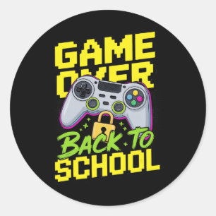Adesivo Ck Para Escola Controle De Jogo Punho Engraçado Gr