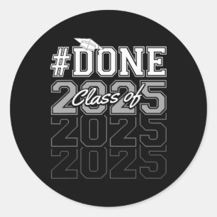 Adesivo Cl De 2025 Festa de formatura No Último Dia Da Esc